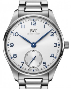 IWC Portugieser Automatic 40 Stainless Steel Silver Dial Bracelet IW358312