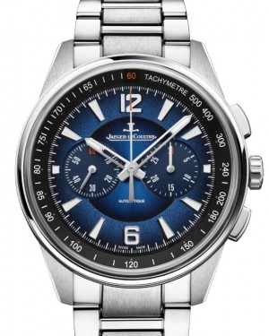Jaeger-LeCoultre Polaris Chronograph Stainless Steel 42mm Blue Dial Q9028181 - BRAND NEW