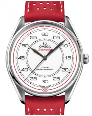 Omega Seamaster Olympic Official Timekeeper 39.5mm "Limited Edition Set" Steel Red Strap 522.32.40.20.04.004