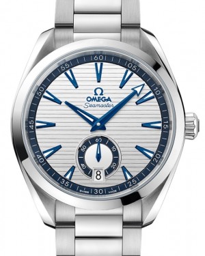 Omega Seamaster Aqua Terra 150M Co-Axial Master Chronometer Small Seconds 41mm Stainless Steel Silver Dial Steel Bracelet 220.10.41.21.02.004 - BRAND NEW
