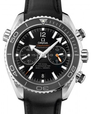Omega Seamaster Planet Ocean 600M Co-Axial Chronometer Chronograph 45.5mm Stainless Steel Black Dial Rubber Strap 232.32.46.51.01.003 - BRAND NEW