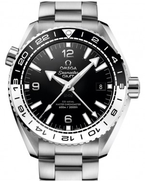 Omega Seamaster Planet Ocean 600M GMT 43.5mm Steel Black Dial Bracelet 215.30.44.22.01.001