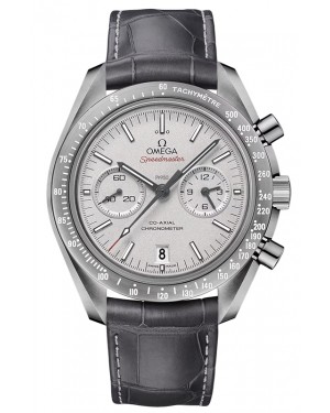 Omega Speedmaster Dark Side Of The Moon Chronograph Ceramic Grey Dial Leather Strap 311.93.44.51.99.002
