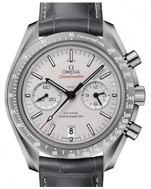 Omega Speedmaster Dark Side Of The Moon Co-Axial Chronometer Chronograph 44.25mm Ceramic Grey Dial Alligator Leather Strap 311.93.44.51.99.001 - BRAND NEW