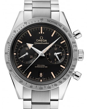 Omega Speedmaster '57 Co-Axial Chronometer Chronograph 41.5mm Black Dial Stainless Steel Bracelet 331.10.42.51.01.002 - BRAND NEW