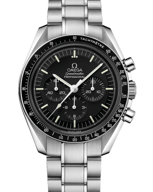 Omega Speedmaster Moonwatch Professional Chronograph 42mm Black Dial Stainless Steel Bracelet 311.30.42.30.01.005 - BRAND NEW