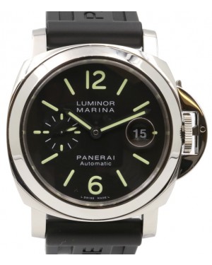 Panerai PAM 104 Luminor Marina Automatic Date 44mm Stainless Steel - PRE-OWNED