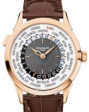 Patek Philippe Complications World Time Rose Gold “Rome Edition" Grey Dial 5230R-013