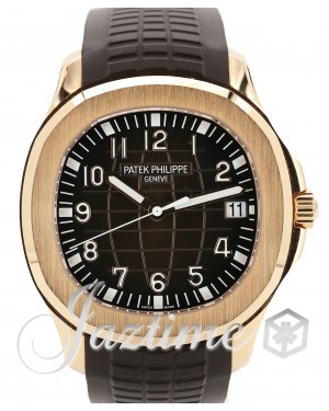 Patek Philippe Aquanaut Date Sweep Seconds Rose Gold Brown Dial 5167R-001 - BRAND NEW