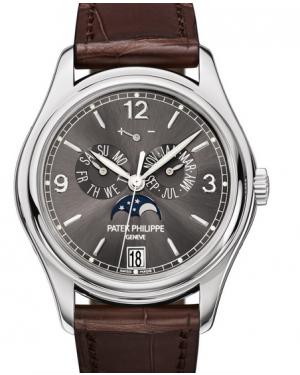 Patek Philippe Complications Annual Calendar Moon Phases White Gold Slate Grey Dial 5146G-010 - BRAND NEW