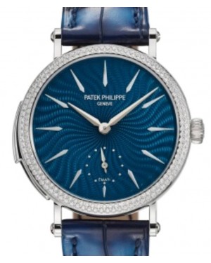 Patek Philippe Grand Complications White Gold Blue Dial 36mm Diamond Bezel 7040/250G-001 - BRAND NEW