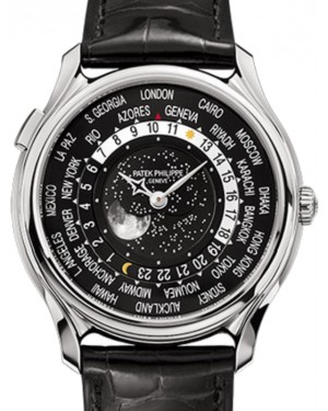 Patek Philippe World Time 175th Anniversary Moonphase White Gold 5575G-001