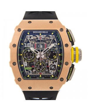 Richard Mille Automatic Winding Flyback Chronograph Rose Gold/Titanium RM 11-03