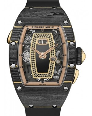 Richard Mille Automatic Winding Carbone TPT Black RM 037 - BRAND NEW
