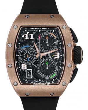 Richard Mille Lifestyle Flyback Chronograph Rose Gold RM 72-01 - BRAND NEW