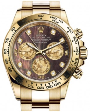 All Yellow-Gold & Diamond Dial - Rolex Daytona Watches ON SALE