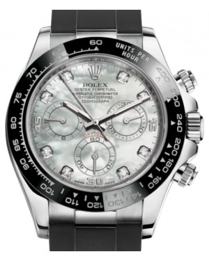 All White Mother of Pearl (MOP) Dial - Rolex Daytona Watches ON SALE