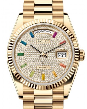 Rainbow Dial Rolex Day-Date 36 Watches ON SALE
