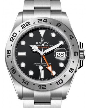 Rolex Explorer II GMT Stainless Steel Black Dial 42mm 226570 - BRAND NEW 