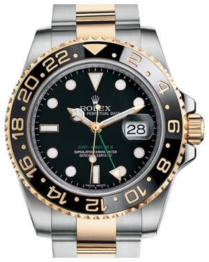 Gold & Steel Two-Tone (Rolesor) Rolex GMT-Master II Watches ON SALE