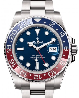 Rolex GMT-Master II White Gold "Pepsi" Blue Dial 126719BLRO - PRE-OWNED