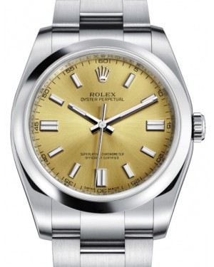 Rolex Oyster Perpetual 36 Stainless Steel White Grape Index Dial 116000 - BRAND NEW