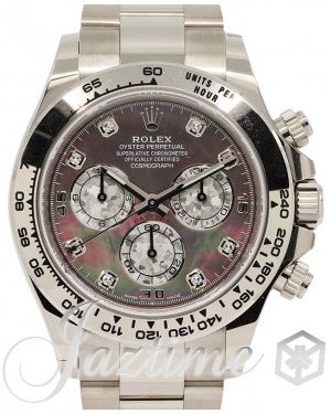 All Black Mother of Pearl (MOP) Dial - Rolex Daytona Watches ON SALE