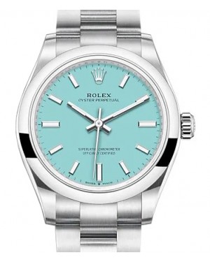 Rolex Oyster Perpetual 31 Turquoise "Tiffany" Index Dial 277200 - BRAND NEW