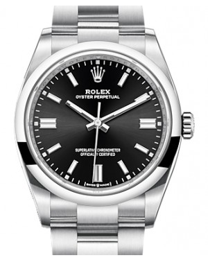 Rolex Oyster Perpetual 36 Black Index Dial 126000 - BRAND NEW
