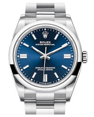 Rolex Oyster Perpetual 36 Blue Index Dial 126000 - BRAND NEW