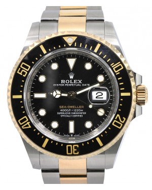 Rolex Sea-Dweller  Yellow Gold/Steel 43mm Black Dial 126603 - PRE-OWNED
