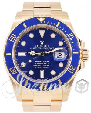 Full 18k Yellow Gold Rolex Submariner Watches ON SALE