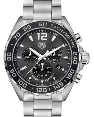 Tag Heuer Formula 1 Stainless Steel Grey Dial CAZ1011.BA0842 - BRAND NEW