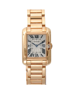 CARTIER W5310013 TANK ANGLAISE 18K PINK GOLD BRAND NEW