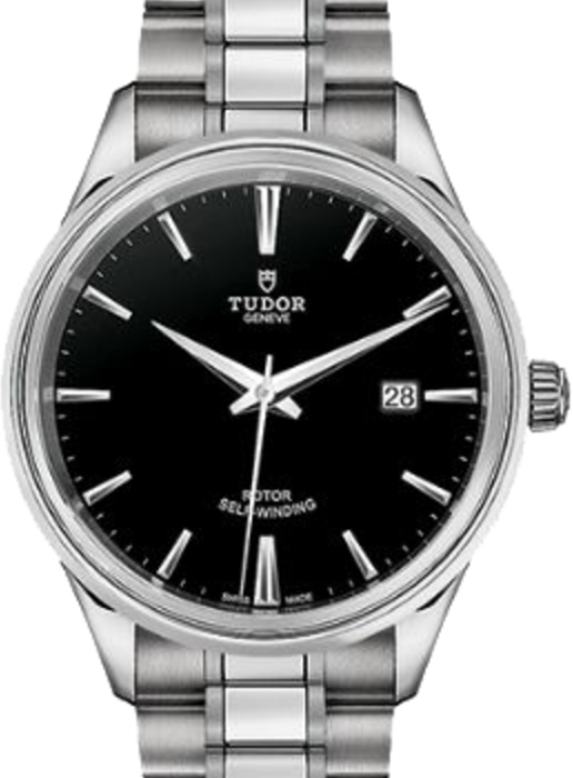 Tudor Style 12700 Black Index Stainless Steel 41mm BRAND NEW
