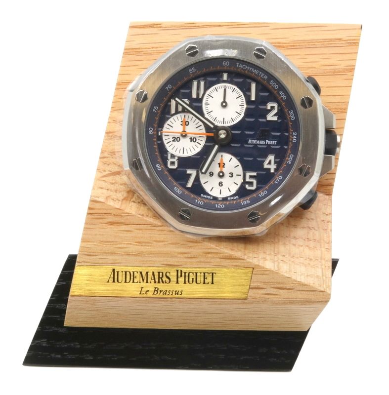 Audemars Piguet Royal Oak Offshore Chronograph MG.CD.AC.AP0100.022.16 Stainless Steel Table Clock - BRAND NEW