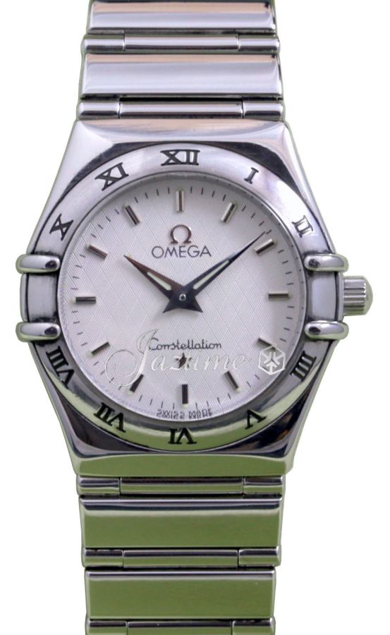 Omega Constellation MyChoice 1562.30.00 Ladies Mini 24mm Silver Index  Stainless Steel Quartz