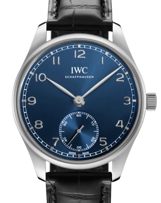 IWC Portugieser Automatic 40 Stainless Steel Blue Dial IW358305
