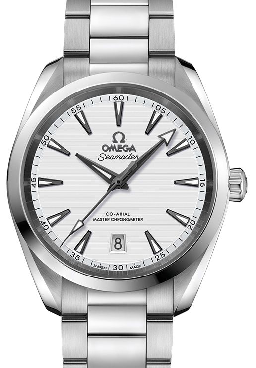 Omega Seamaster Aqua Terra 150M Co?Axial Master Chronometer Stainless Steel Silver Dial & Steel Bracelet 38mm 220.10.38.20.02.001 - BRAND NEW