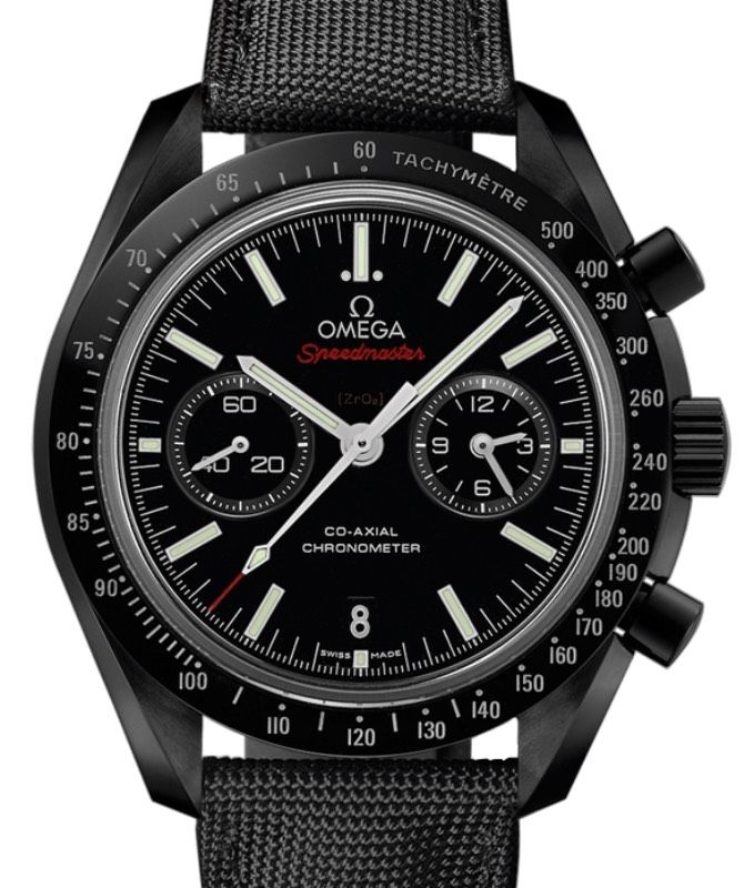 Omega Speedmaster Dark Side of the Moon Co-Axial Chronometer Chronograph 44.25mm Ceramic Black Dial Fabric Strap 311.92.44.51.01.003 - BRAND NEW