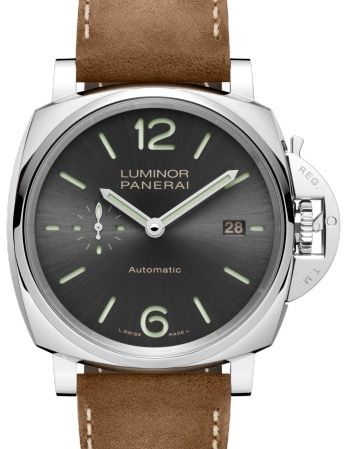 Panerai Luminor Due Steel 42mm Black Dial PAM00904 - BRAND NEW