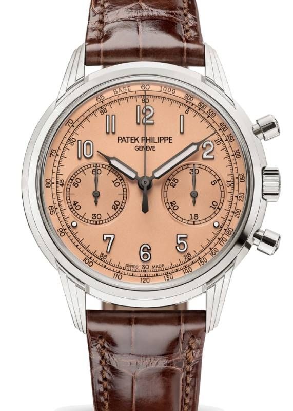 Patek Philippe Complications Chronograph White Gold Rose-Gilt Opaline Salmon Dial 5172G-010 - BRAND NEW