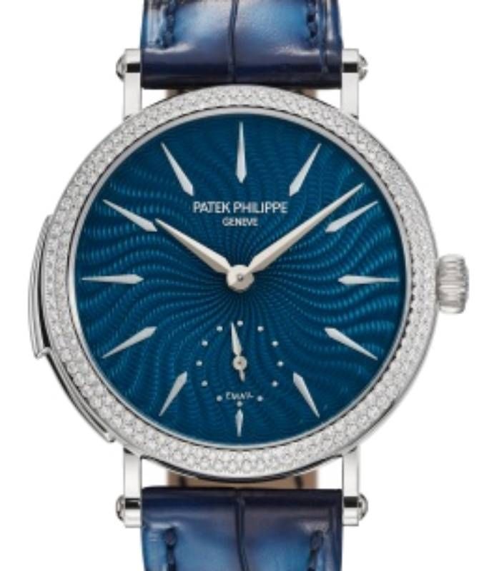 Patek Philippe Grand Complications White Gold Blue Dial 36mm Diamond Bezel 7040/250G-001 - BRAND NEW