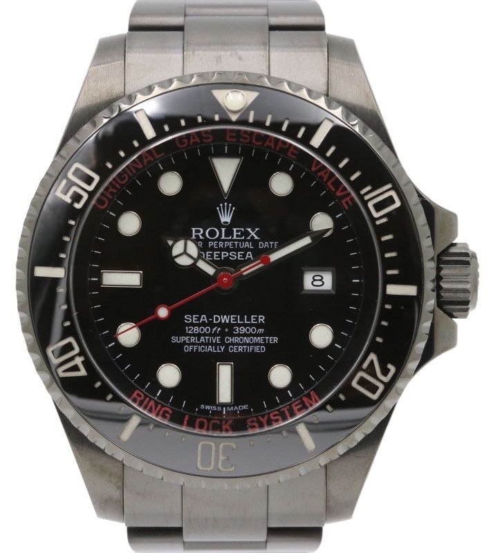 Rolex Deepsea PVD DLC Coated Steel Red 44mm Black Dial 126660 - BRAND NEW