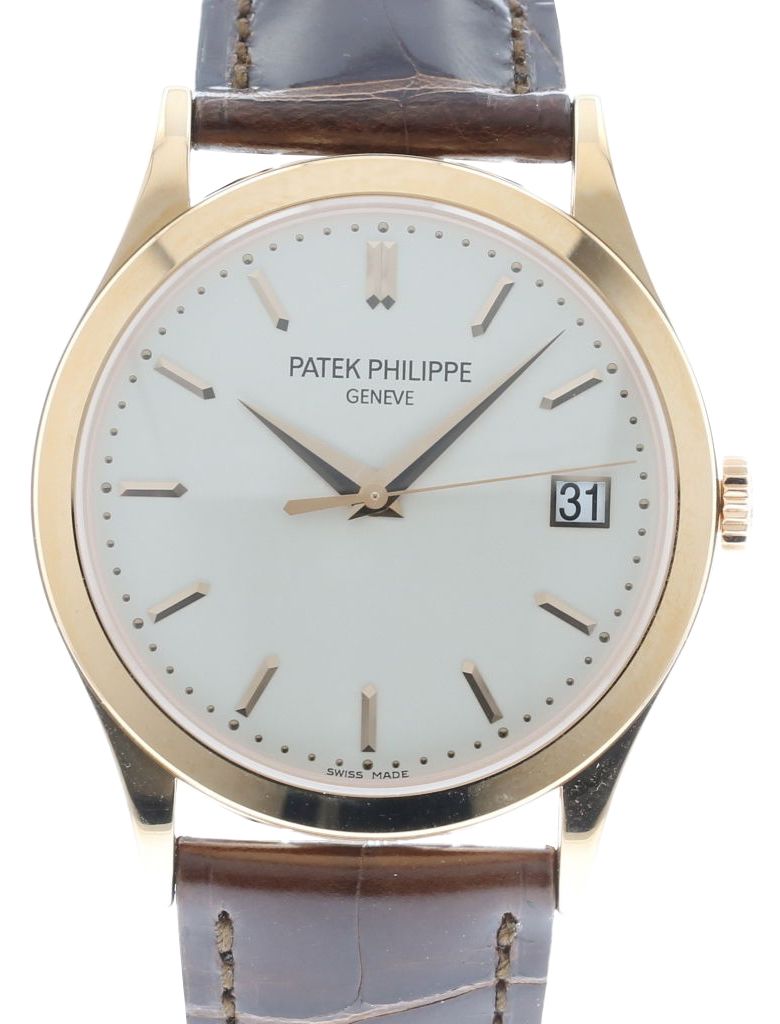 Patek Philippe 5296R 010 Calatrava 38mm White Opaline Index Date Rose Gold Leather BRAND NEW