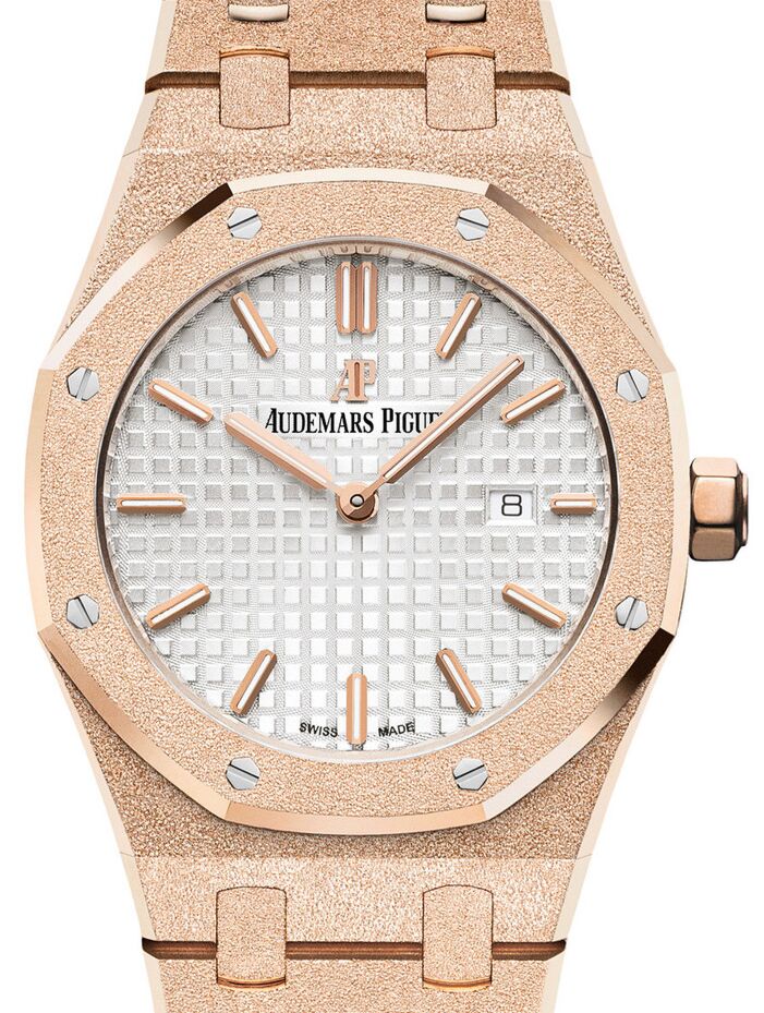 Frosted rose gold ap sale