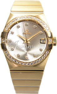 OMEGA 123.55.38.21.52.002 CONSTELLATION CO-AXIAL 38mm YELLOW GOLD - BRAND NEW