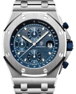 Audemars Piguet Royal Oak "The Beast" Offshore 42mm Chronograph Stainless Steel Blue Dial 26237ST.OO.1000ST.01 - BRAND NEW