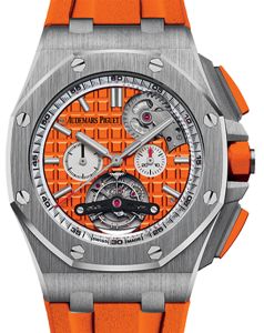 Audemars Piguet Royal Oak Offshore Tourbillon Chronograph Selfwinding 26540ST.OO.A070CA.01 Orange Index Stainless Steel Rubber 44mm - BRAND NEW