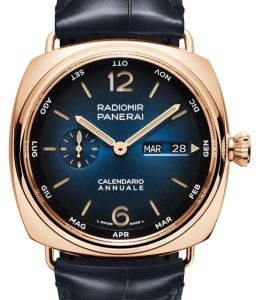 Panerai Radiomir Annual Calendar Goldtech 45mm Blue Dial PAM01363 - BRAND NEW